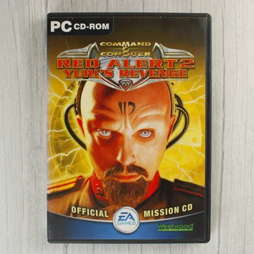 Command & Conquer Red Alert 2 Yuri's Revenge PC játék borítója