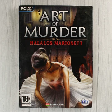 Art of Murder: Halálos Marionett PC játék elülső borítója