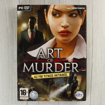 Az Art of Murder: Az FBI titkos aktáiból PC játék elülső karton borítója