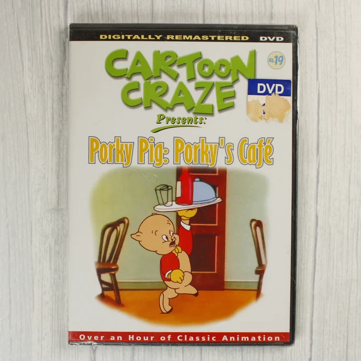 Cartoon Craze Porky Pig DVD előlap Cartoon Craze Porky Pig DVD előlapja
