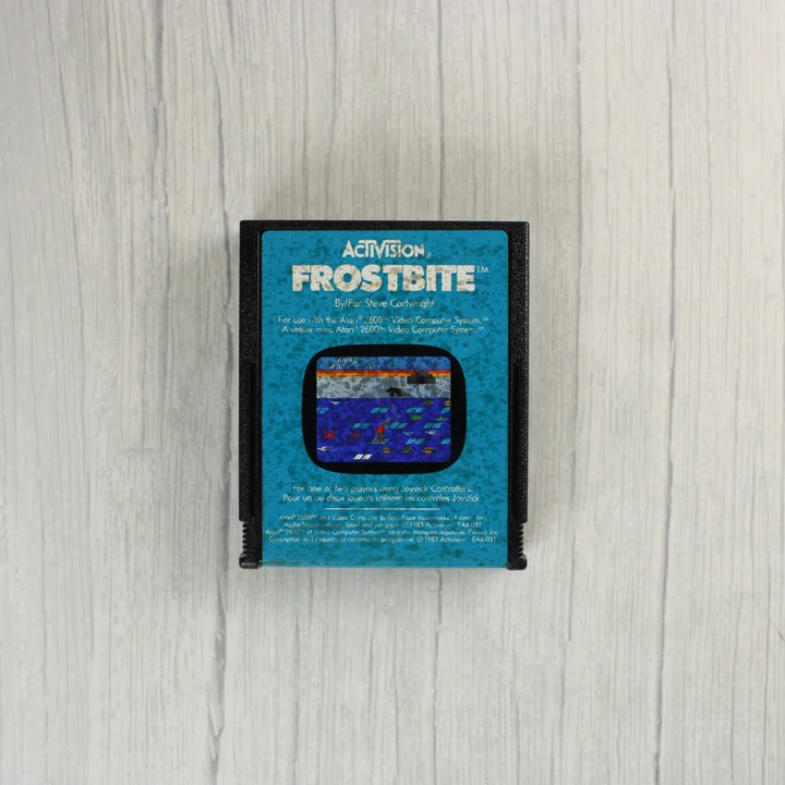 Frostbite Atari 2600 videójáték cartridge