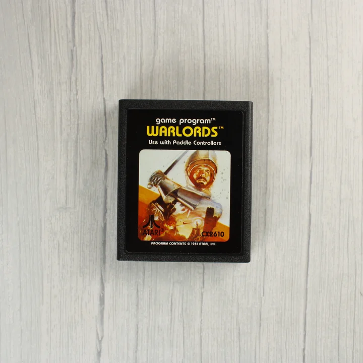 Warlords Atari 2600 cartridge Warlords Atari 2600 játék cartridge