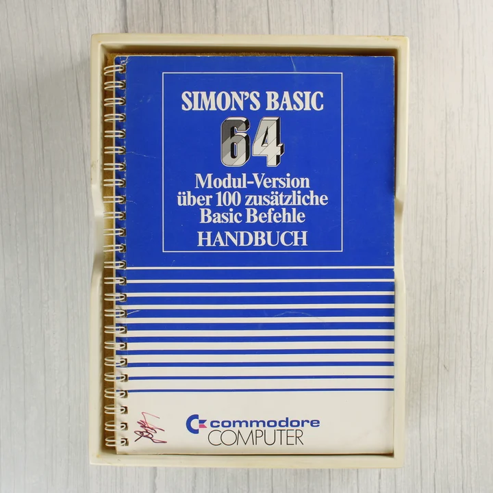 Simon's Basic 64 kézikönyv Simon's Basic 64 spirálkötésű kézikönyv