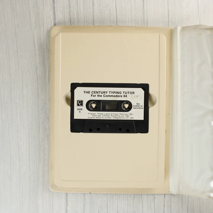 Century Typing Tutor kazetta The Century Typing Tutor magnókazetta a tokban