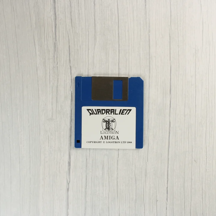 Quadralien floppy lemez Quadralien 3,5 colos floppy lemez Amiga platformra