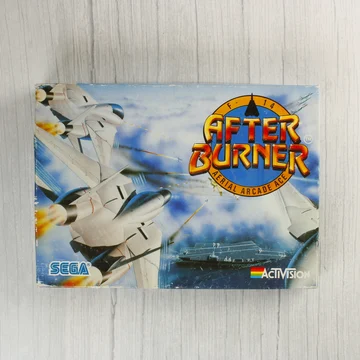 After Burner ZX Spectrum videójáték dobozának előlapja