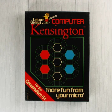 Computer Kensington Commodore 64 játék dobozának előlapja