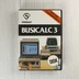 Busicalc 3 szoftver dobozának előlapja Commodore 64-hez