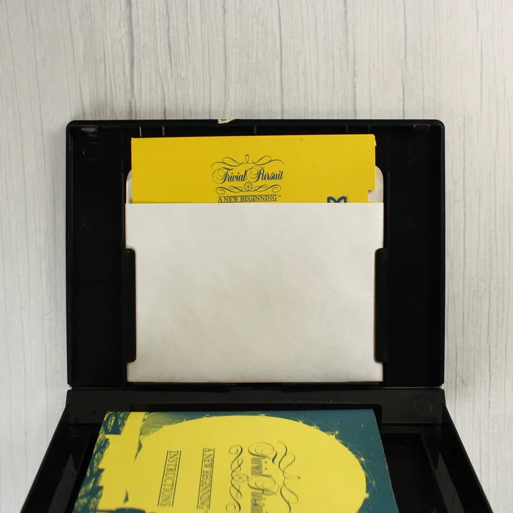 Trivial Pursuit A New Beginning Commodore 64 floppy lemez és útmutató