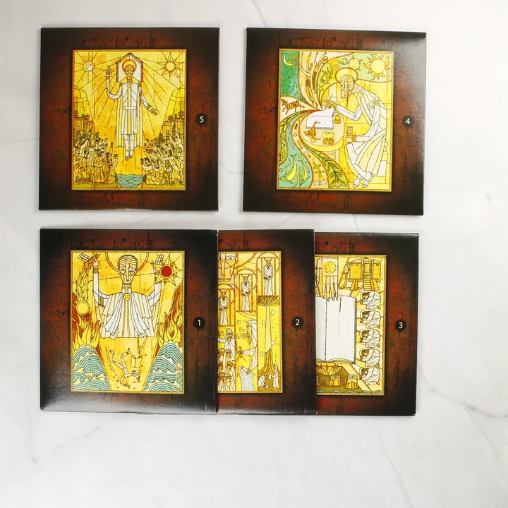 Myst művészeti kártyák Sorszámozott illusztrált kártyák a Myst világából