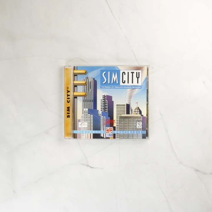 SimCity CD-tok elölnézete