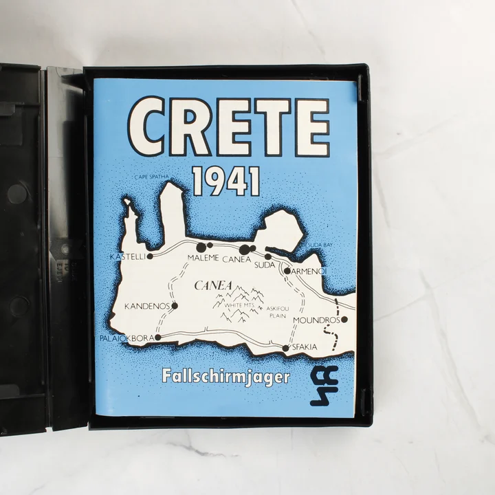 A Crete 1941 játékhoz tartozó használati útmutató füzet