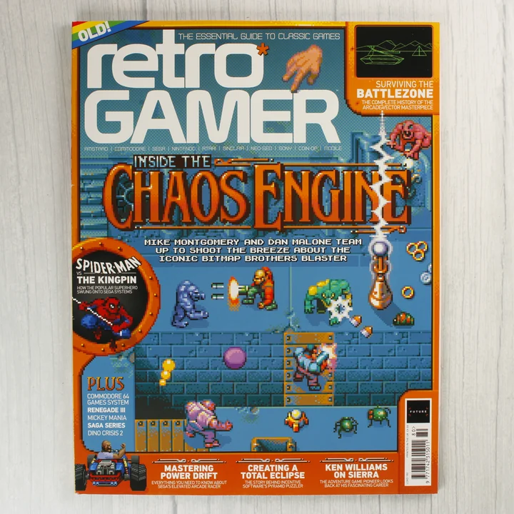 Retro Gamer magazin 180. szám címlap A Retro Gamer magazin 180. számának címlapja a The Chaos Engine játékkal.