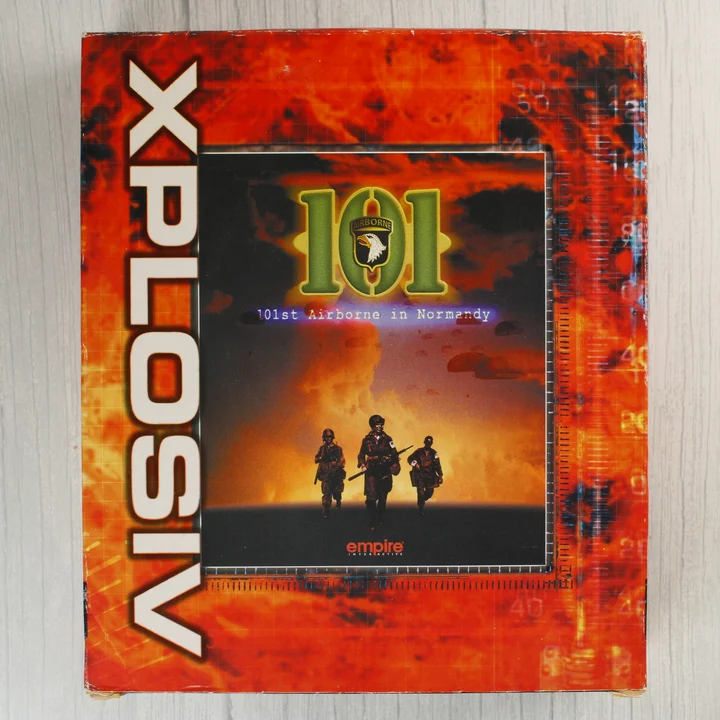 101st Airborne in Normandy PC játék dobozának előlapja