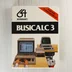 Busicalc 3 szoftver dobozának előlapja Commodore 64-hez