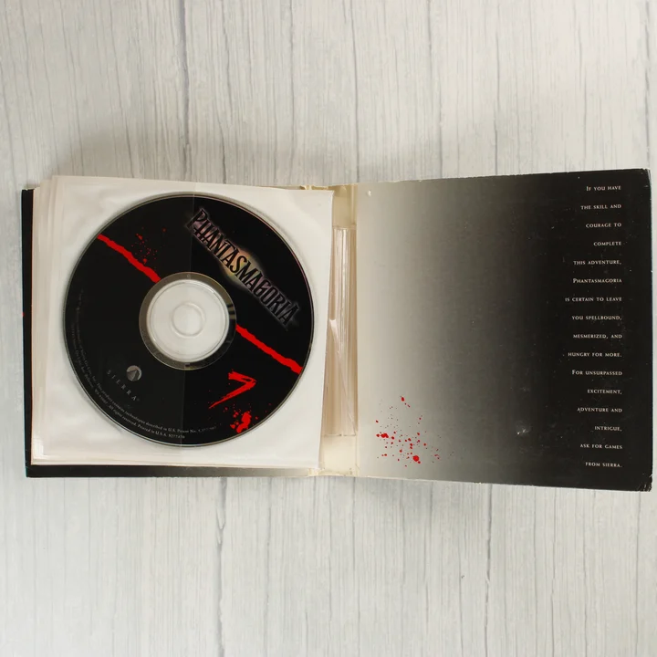 Phantasmagoria 7-es számú CD a tartóban