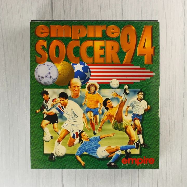 Empire Soccer 94 Commodore Amiga játék dobozának eleje