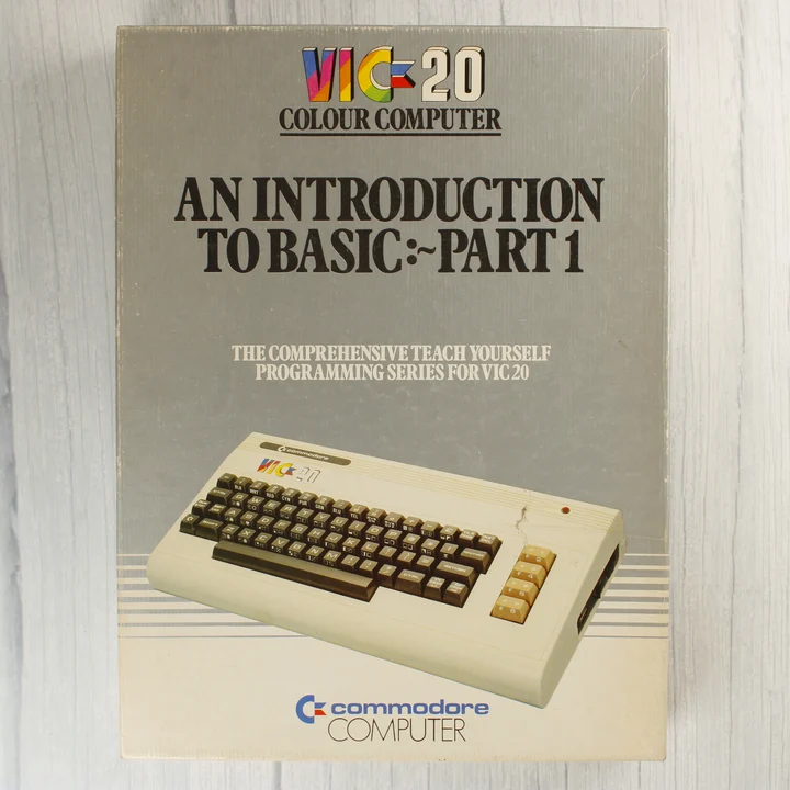 Commodore VIC-20 An Introduction to BASIC Part 1 dobozának eleje