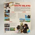 Stunt Island videójáték dobozának hátoldala leírásokkal és képernyőképekkel