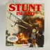 Stunt Island videójáték dobozának előlapja repülőgéppel és filmkamerával