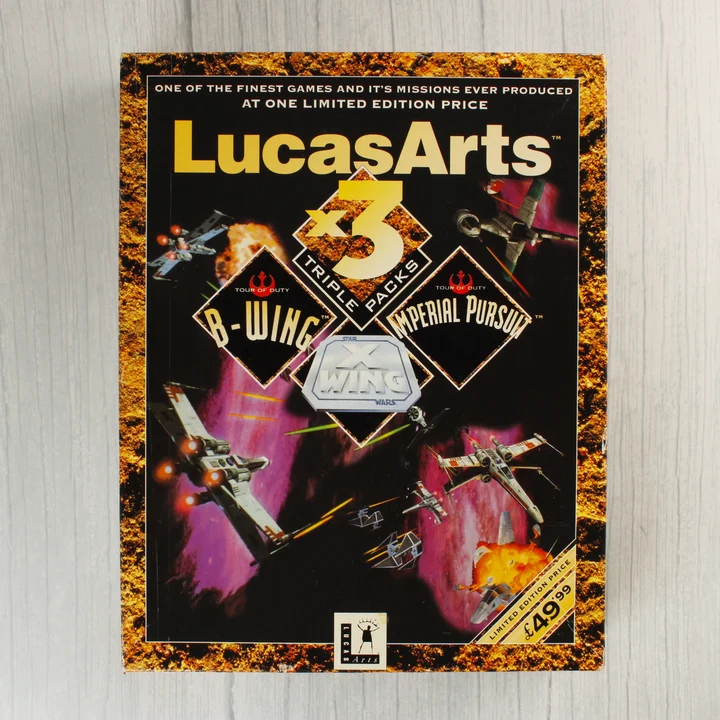 Star Wars X-Wing Triple Pack PC játék dobozának eleje