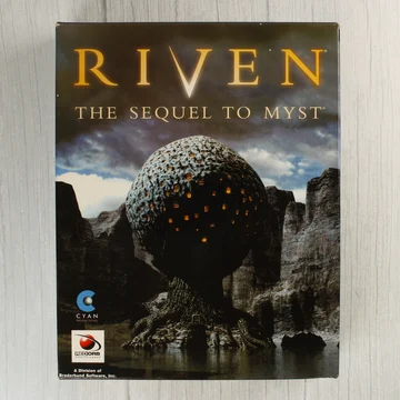 Riven: The Sequel to Myst videójáték dobozának előlapja