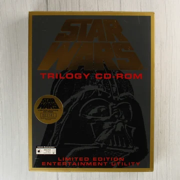Star Wars Trilogy CD-ROM Limited Edition díszdoboz elölnézete