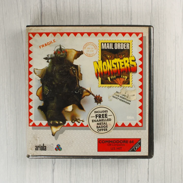 Mail Order Monsters Commodore 64 játék borítója