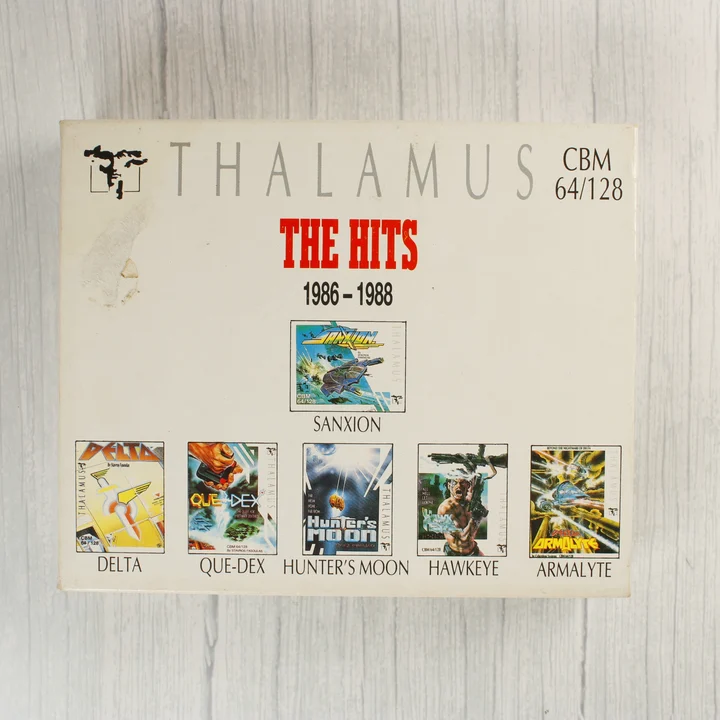 Thalamus The Hits 1986-1988 Commodore 64 játék válogatás doboza