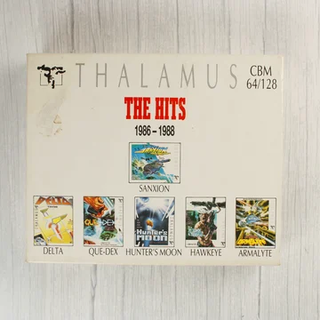 Thalamus The Hits 1986-1988 Commodore 64 játék válogatás doboza