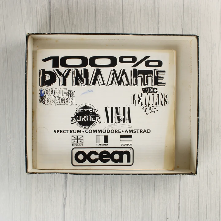 100% Dynamite használati útmutató a dobozban