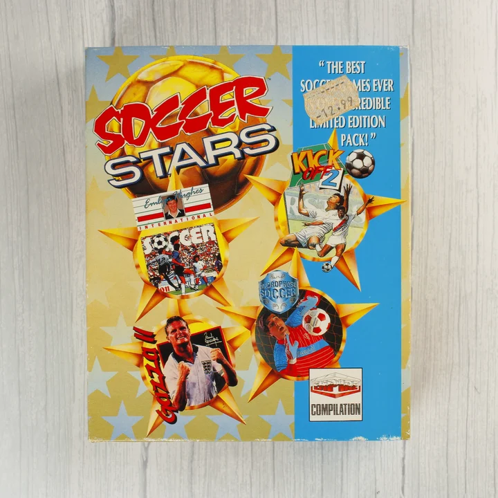 Soccer Stars videójáték-válogatás dobozának előlapja