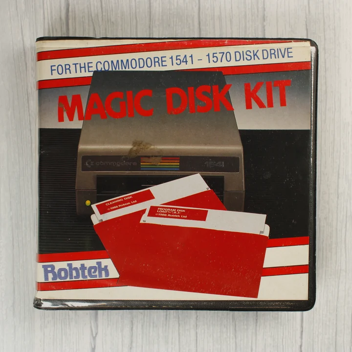 Robtek Magic Disk Kit elölnézete fekete mappában