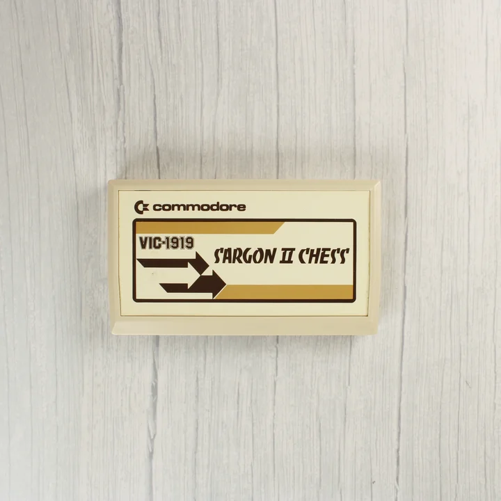 Sargon II Chess videójáték cartridge Commodore VIC-20-hoz
