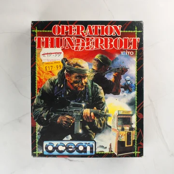 Operation Thunderbolt Atari ST játék dobozának előlapja