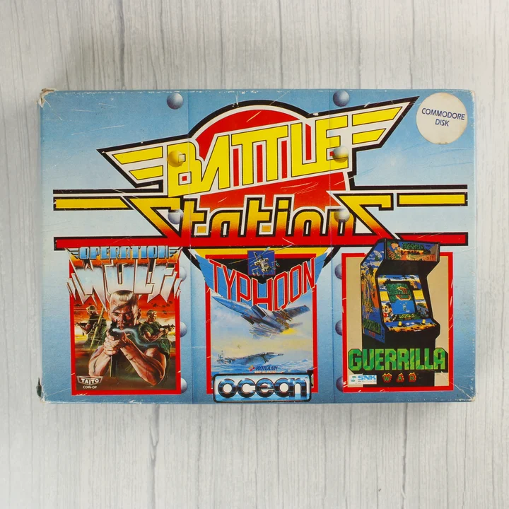 Battle Stations Commodore 64 játékgyűjtemény doboza