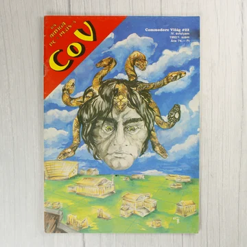 A Commodore Világ magazin 22. számának színes borítója