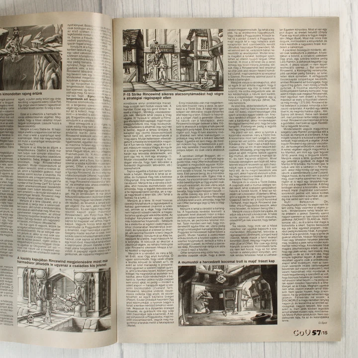 A Discworld játék részletes leírása a magazinban