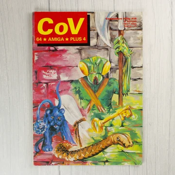 A Commodore Világ 19. számának színes címlapja