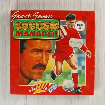 Graeme Souness Soccer Manager Atari ST játék dobozának előlapja