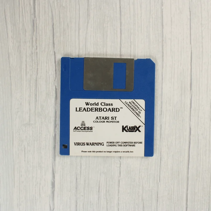 World Class Leader Board 3,5 colos floppy lemez