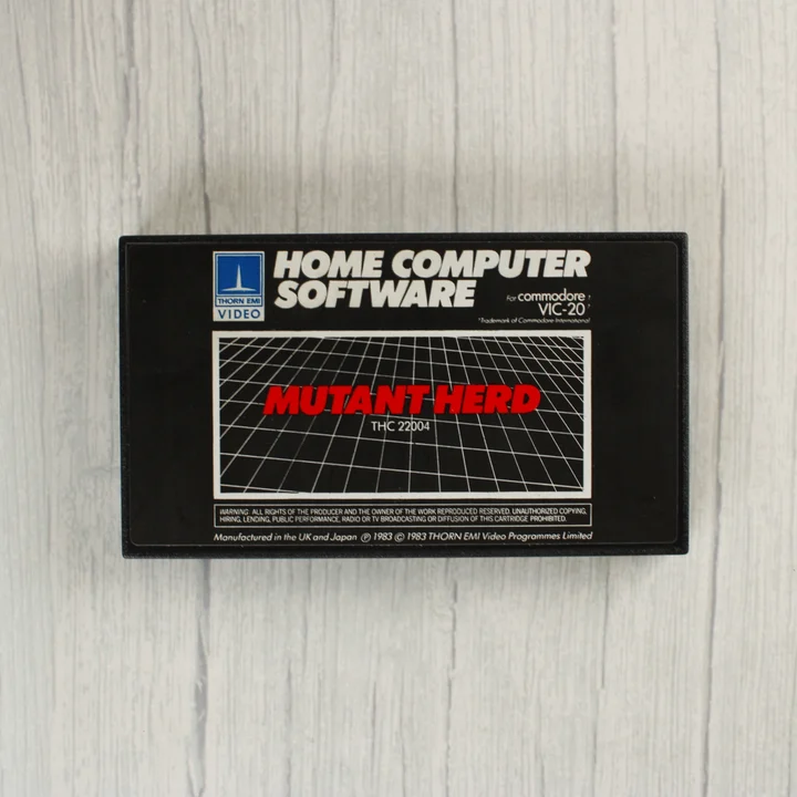 Mutant Herd szoftver cartridge Commodore VIC-20-hoz