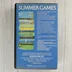 A Summer Games Commodore 64 játék hátoldali borítója