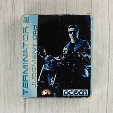 Terminator 2 Judgment Day Commodore 64 játék doboza elölről