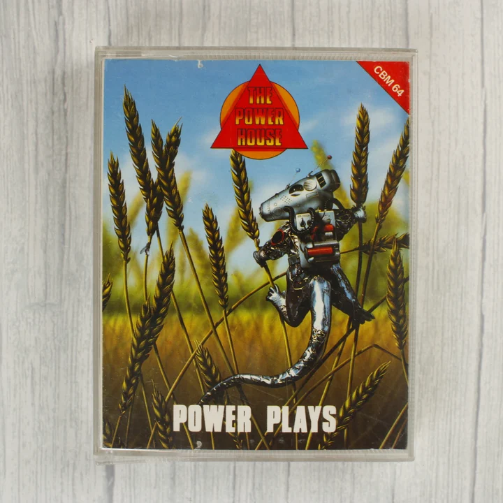 Power Plays Commodore 64 videójáték-válogatás előlapja