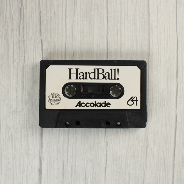 HardBall! Commodore 64 adatkazetta