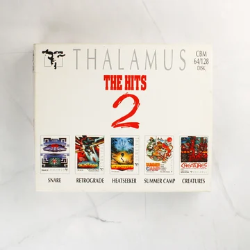 The Hits 2 videójáték-válogatás dobozának eleje