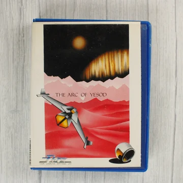 The Arc of Yesod Commodore 64 játék kazetta tokja elölről