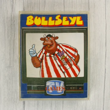 Bullseye videójáték tokjának előlapja Bully karakterével