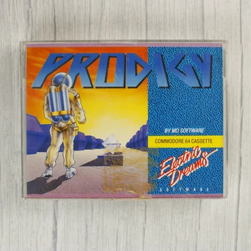 Prodigy Commodore 64 videójáték kazetta tokja elölről